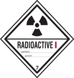 Radioactive Sign paper