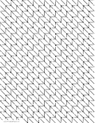 Sashiko Steps Pattern paper