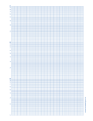 Semilog Paper-24 Divisions by 3 Decades paper