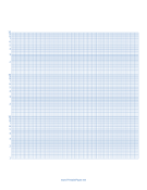 Semilog Paper-30 Divisions by 3 Decades paper