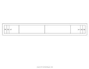 Shuffleboard Table Diagram paper