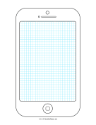 Smartphone Grid Wireframe paper