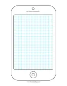 Smartphone Grid Wireframe paper