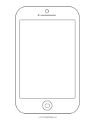 Smartphone Wireframe paper