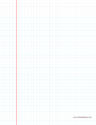 Squared College Ruled Notebook paper