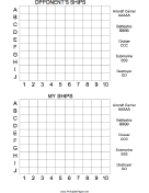 Battleship Game paper