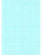Graph Paper with ten lines per inch on A4-sized paper paper