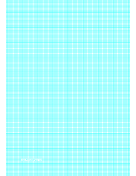 Graph Paper with twelve lines per inch and heavy index lines on A4-sized paper paper