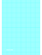 Graph Paper with sixteen lines per inch on A4-sized paper paper