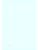 Graph Paper with three lines per inch on A4-sized paper paper