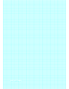 Graph Paper with eight lines per inch on A4-sized paper paper