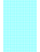 Graph Paper with twelve lines per inch and heavy index lines on ledger-sized paper paper