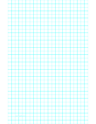 Graph Paper with two lines per inch and heavy index lines on ledger-sized paper paper