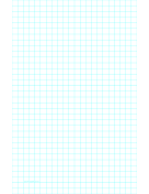 Graph Paper with two lines per inch on ledger-sized paper paper