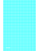 Graph Paper with twenty two lines per inch and heavy index lines on ledger-sized paper paper