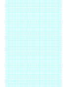 Graph Paper with six lines per inch on ledger-sized paper paper