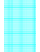 Graph Paper with sixteen lines per inch and heavy index lines on legal-sized paper paper
