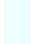 Graph Paper with one line per centimeter on legal-sized paper paper