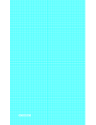 Graph Paper: Full Page Grid - quarter inch squares - 29x38 boxes