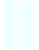 Graph Paper with two lines per inch on legal-sized paper paper