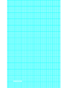 Graph Paper with twenty two lines per inch and heavy index lines on legal-sized paper paper