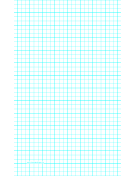 Graph Paper with three lines per inch and heavy index lines on legal-sized paper paper