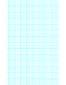 Graph Paper with four lines per inch and heavy index lines on legal-sized paper paper