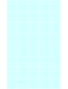 Graph Paper with six lines per inch on legal-sized paper paper