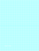 Graph Paper with ten lines per inch on letter-sized paper paper