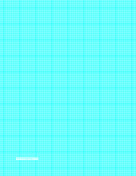Graph Paper with twenty four lines per inch and heavy index lines on letter-sized paper paper