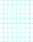 Graph Paper with three lines per inch on letter-sized paper paper