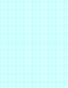 Graph Paper with seven lines per inch on letter-sized paper paper