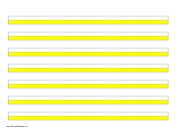 Highlighter Paper - Yelllow - 5 Narrow Lines paper