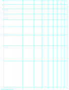 Log-log paper with logarithmic horizontal axis (one decade) and logarithmic vertical axis (one decade) on letter-sized paper paper