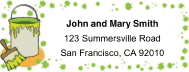 Paint Mailing Labels paper
