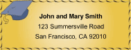 Graduation Mailing Labels paper