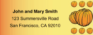 Pumpkin Mailing Labels paper