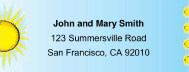 Sunlight Mailing Labels paper