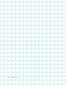 Octagon Graph Paper with 1/2-inch spacing on letter-sized paper paper