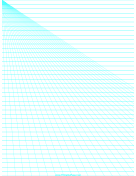 Perspective Paper - Left with Horizontal Lines paper