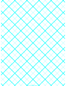 Graph Paper for Quilting with 2 Lines per inch and heavy index lines paper