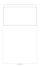 Storyboard with 1x1 grid of 16:9 (widescreen) screens on legal paper paper