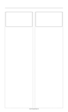 Storyboard with 2x1 grid of 16:9 (widescreen) screens on legal paper paper