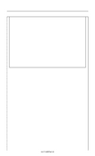 Storyboard with 1x1 grid of 3:2 (35mm photo) screens on legal paper paper